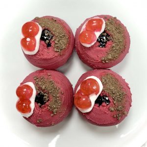 Black Forest Gateau doughnuts vegan gluten-free treats
