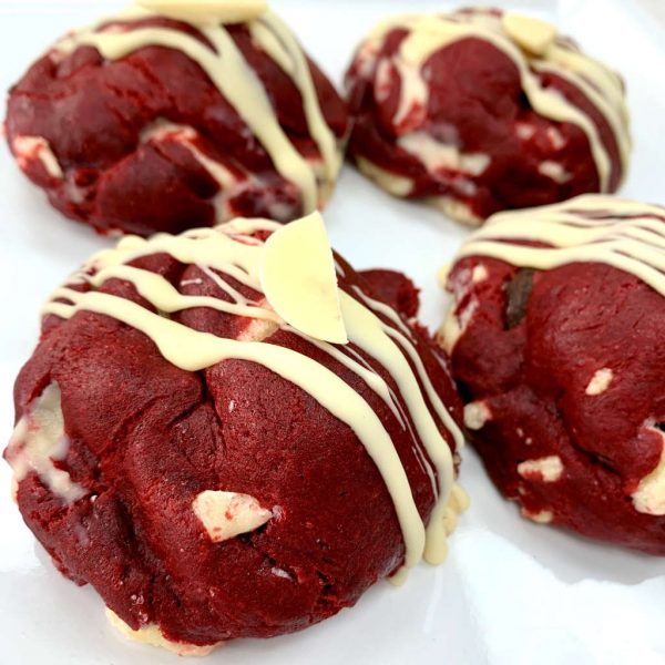 Red Velvet monster cookie