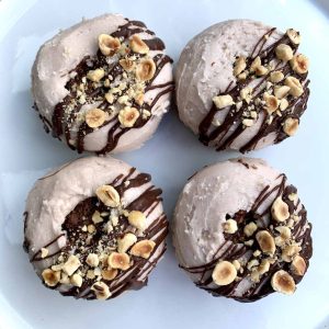 The Ambassador ferrero rocher hazelnut doughnuts vegan gluten-free treats
